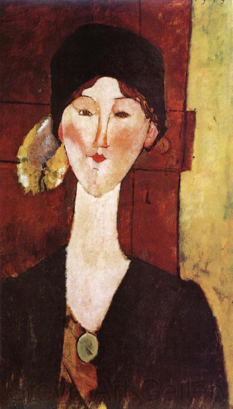 Amedeo Modigliani Portrait of Beatrice Hastings Germany oil painting art